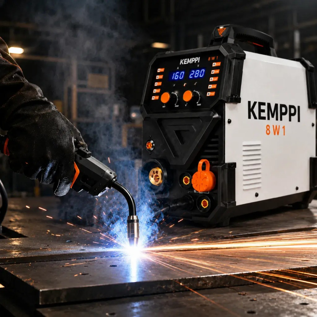 WeldoX clean welds and automatic current control