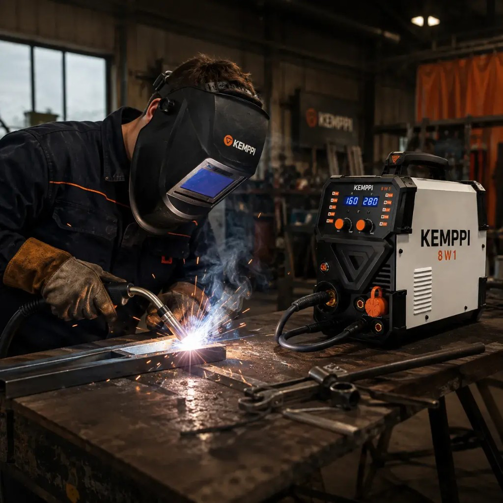 WeldoX portable welder for garage and job site