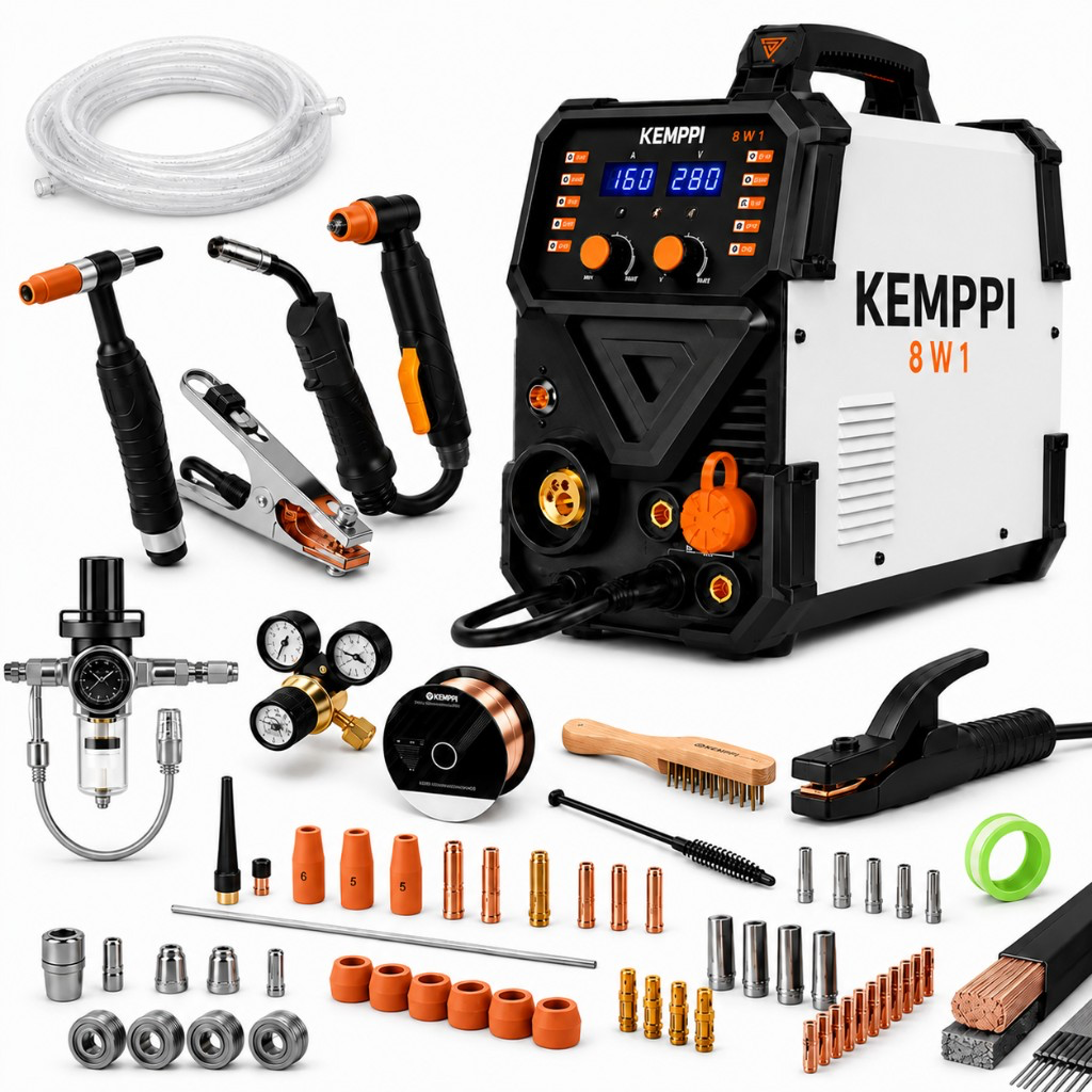 Complete WeldoX portable welder kit